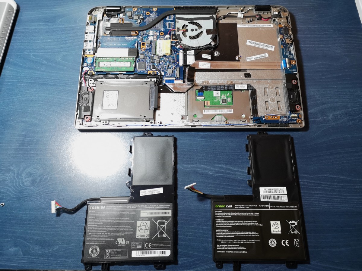 inlocuire baterie ssd laptop toshiba 4