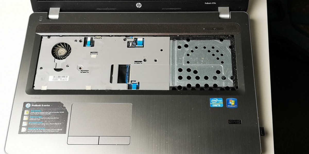 upgrade ssd laptop hp 17 inch 5